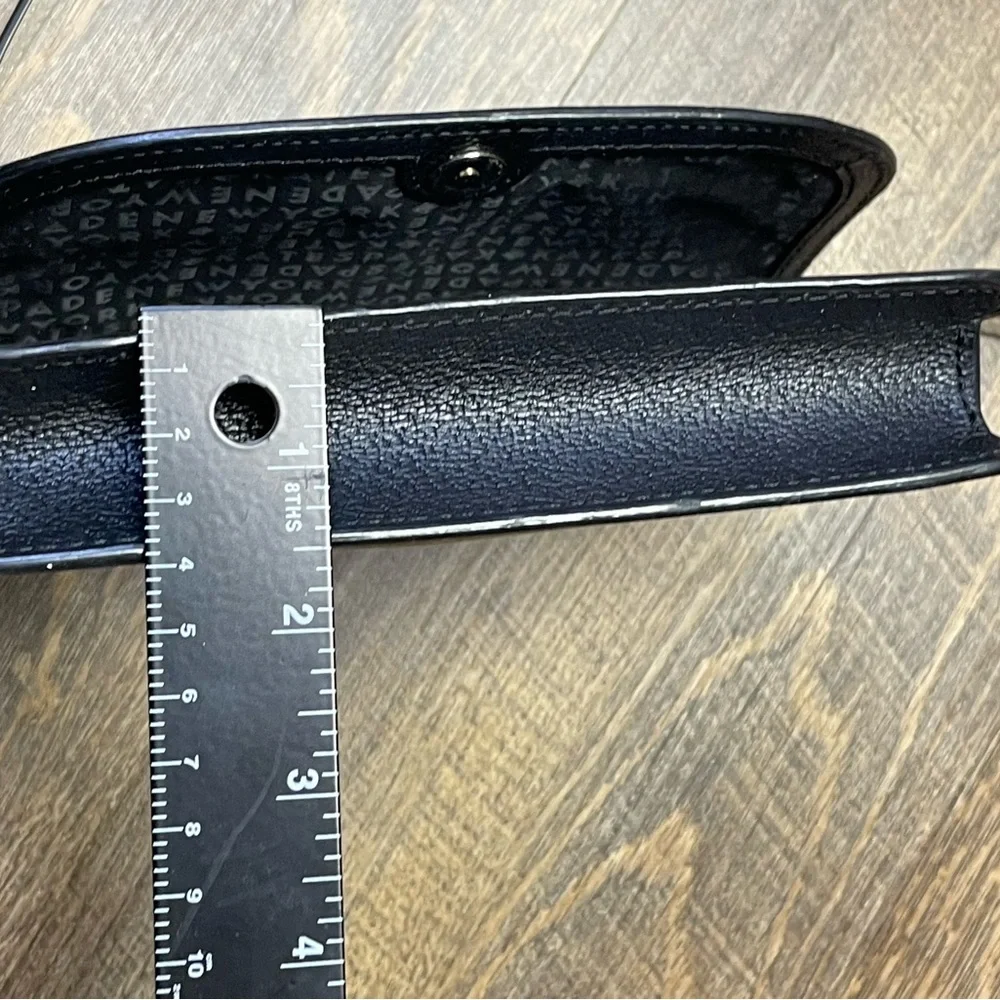 Kate Spade New York Colorblock Ivory Black Pebbled Leather Crossbody Small - Picture 11 of 15